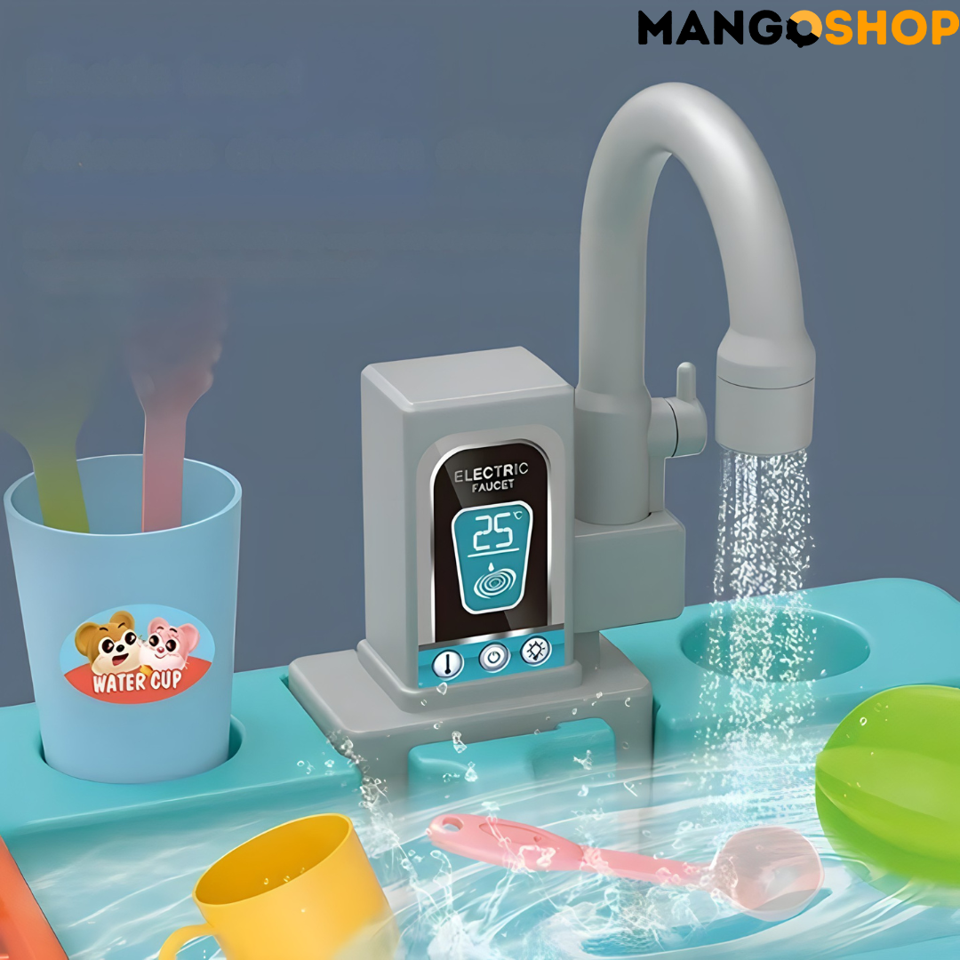 Decija sudopera na baterije sa toplom vodom - rs-mangoshop.com
