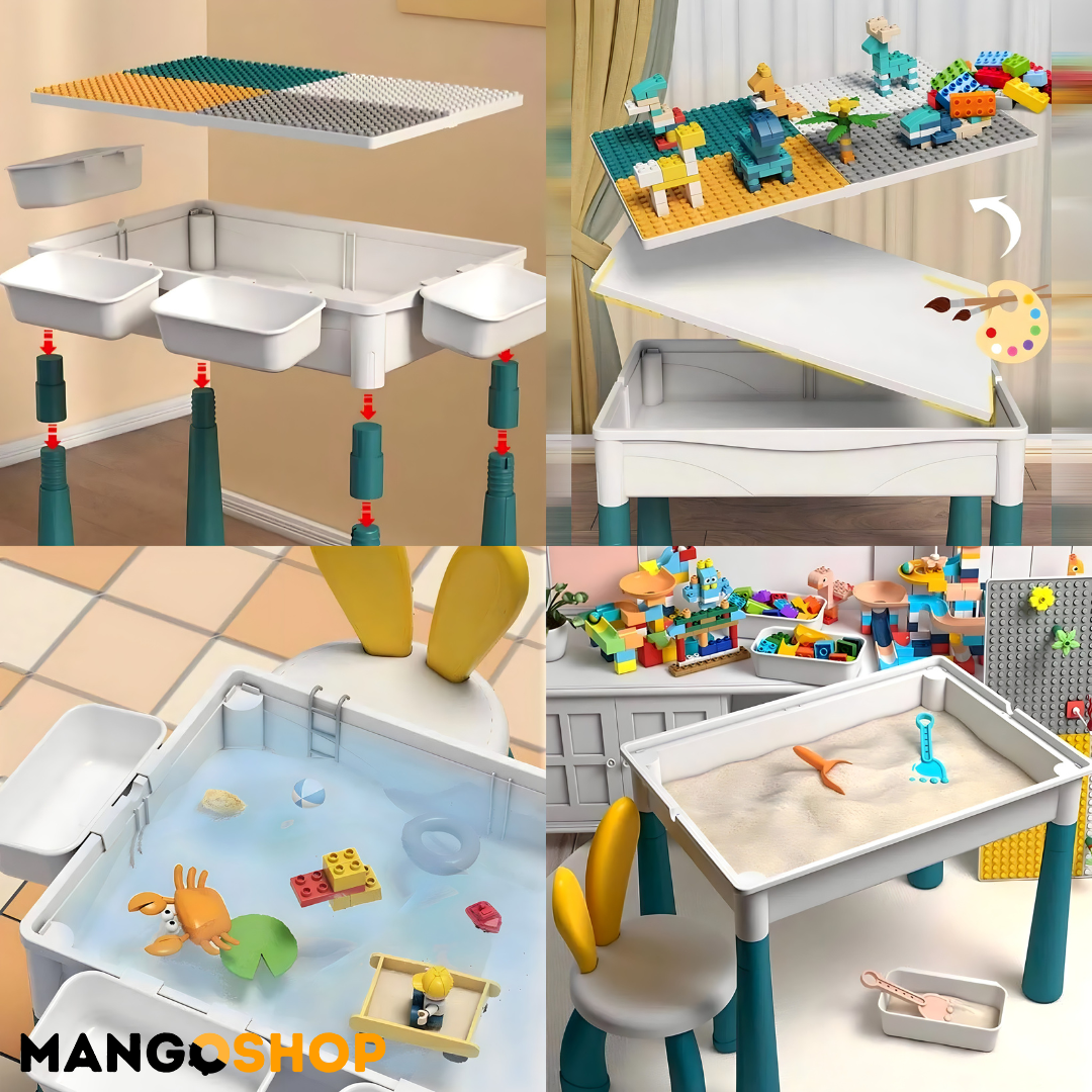 Deciji stocic sa kockicama - rs-mangoshop.com