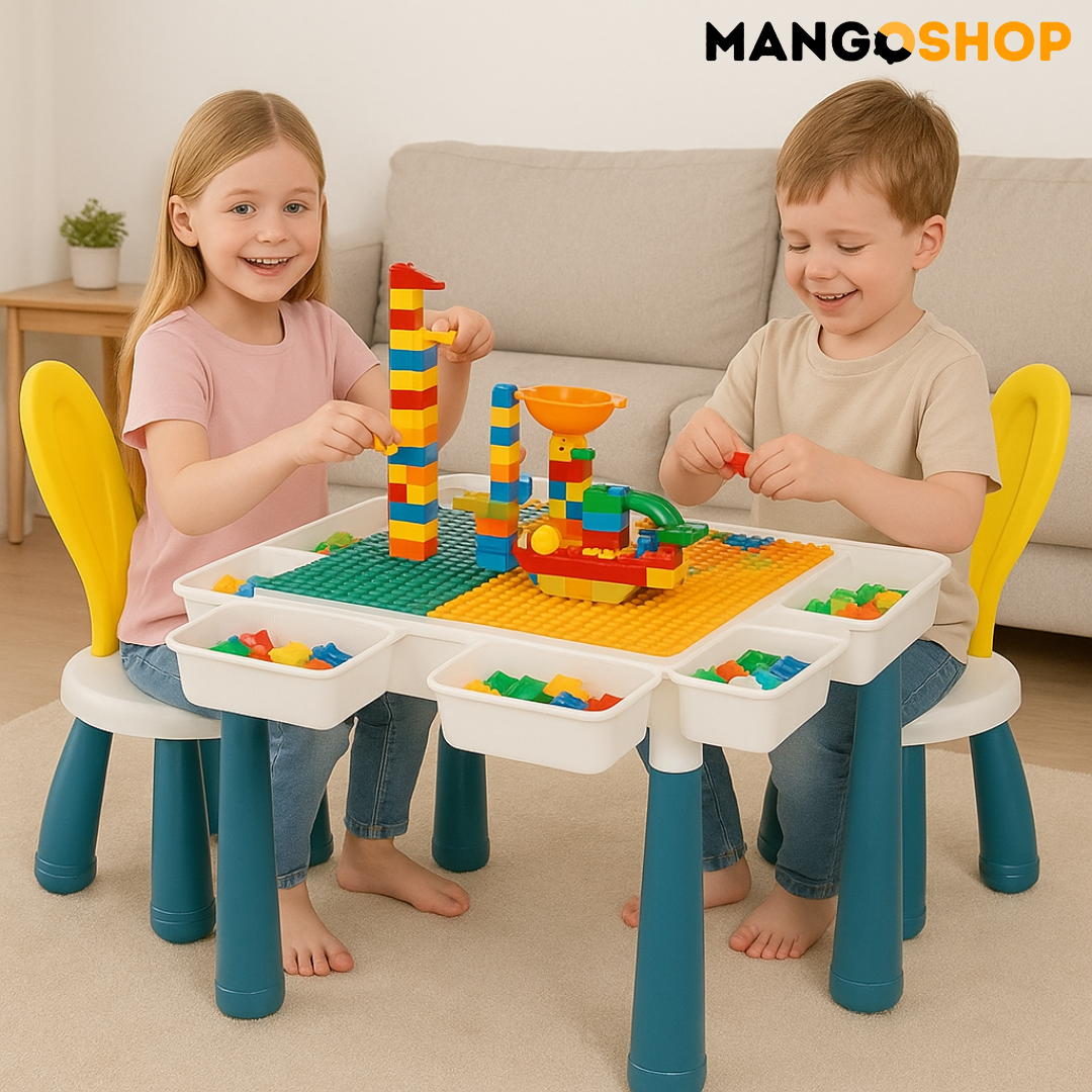Deciji stocic sa kockicama - rs-mangoshop.com