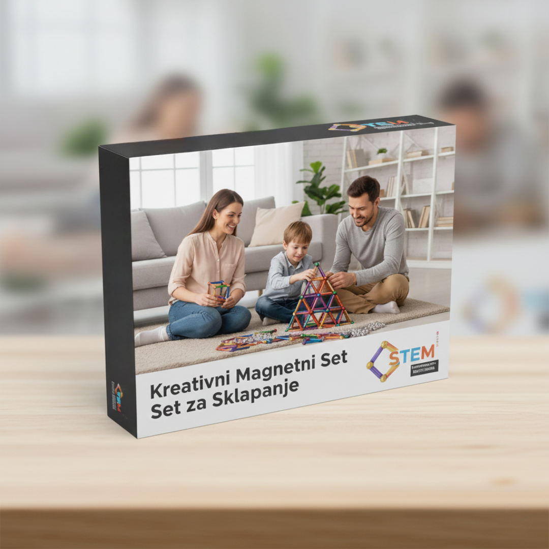 Kreativni Magnetni Set za Sklapanje - rs-mangoshop.com