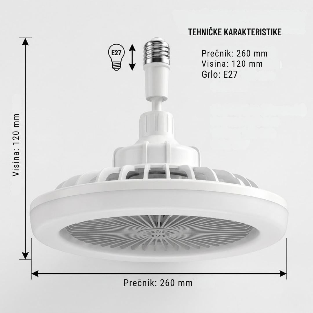 Luster ventilator