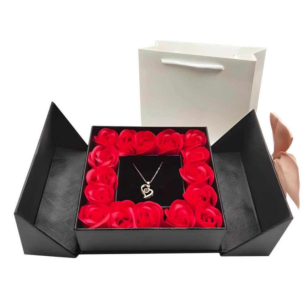 Ogrlica Volim te na 100 jezika - rs-mangoshop.com