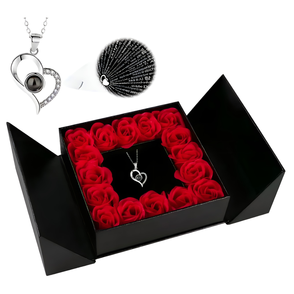 Ogrlica Volime te na 100 jezika - rs-mangoshop.com