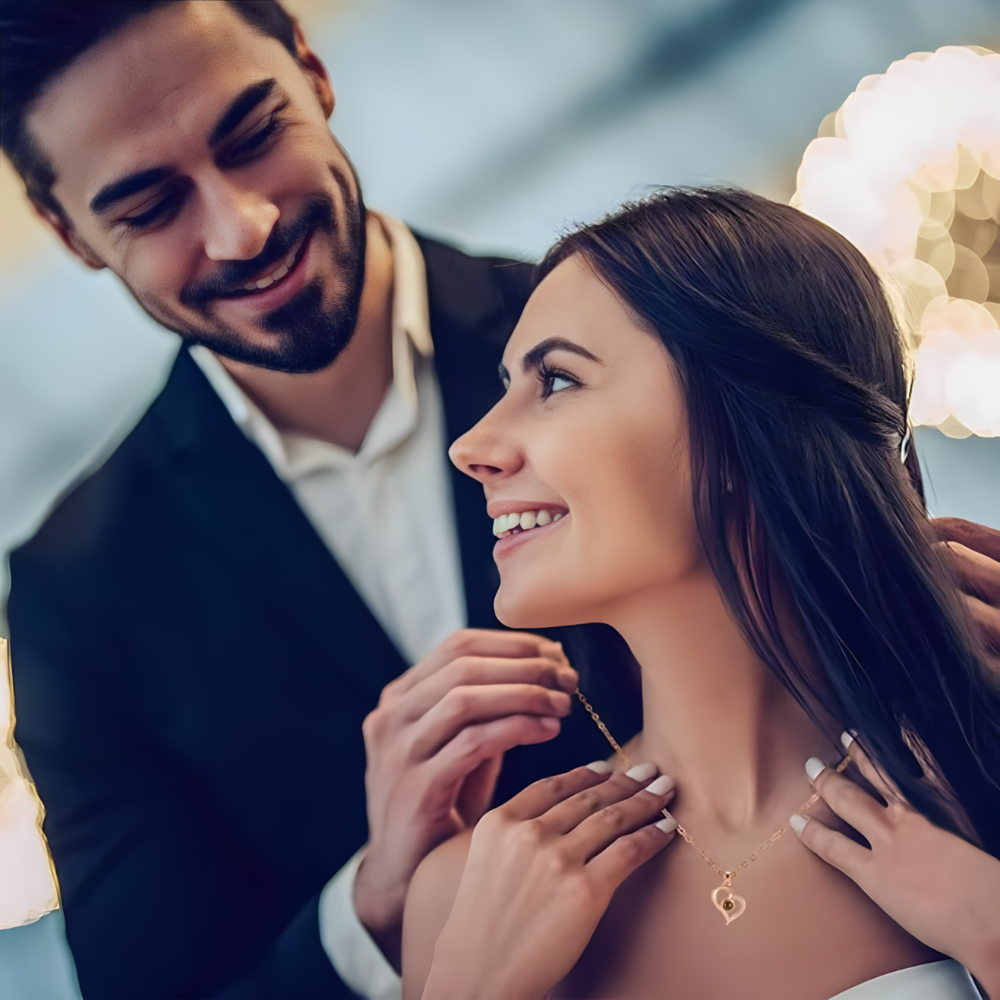 Ogrlica Volim te na 100 jezika - rs-mangoshop.com