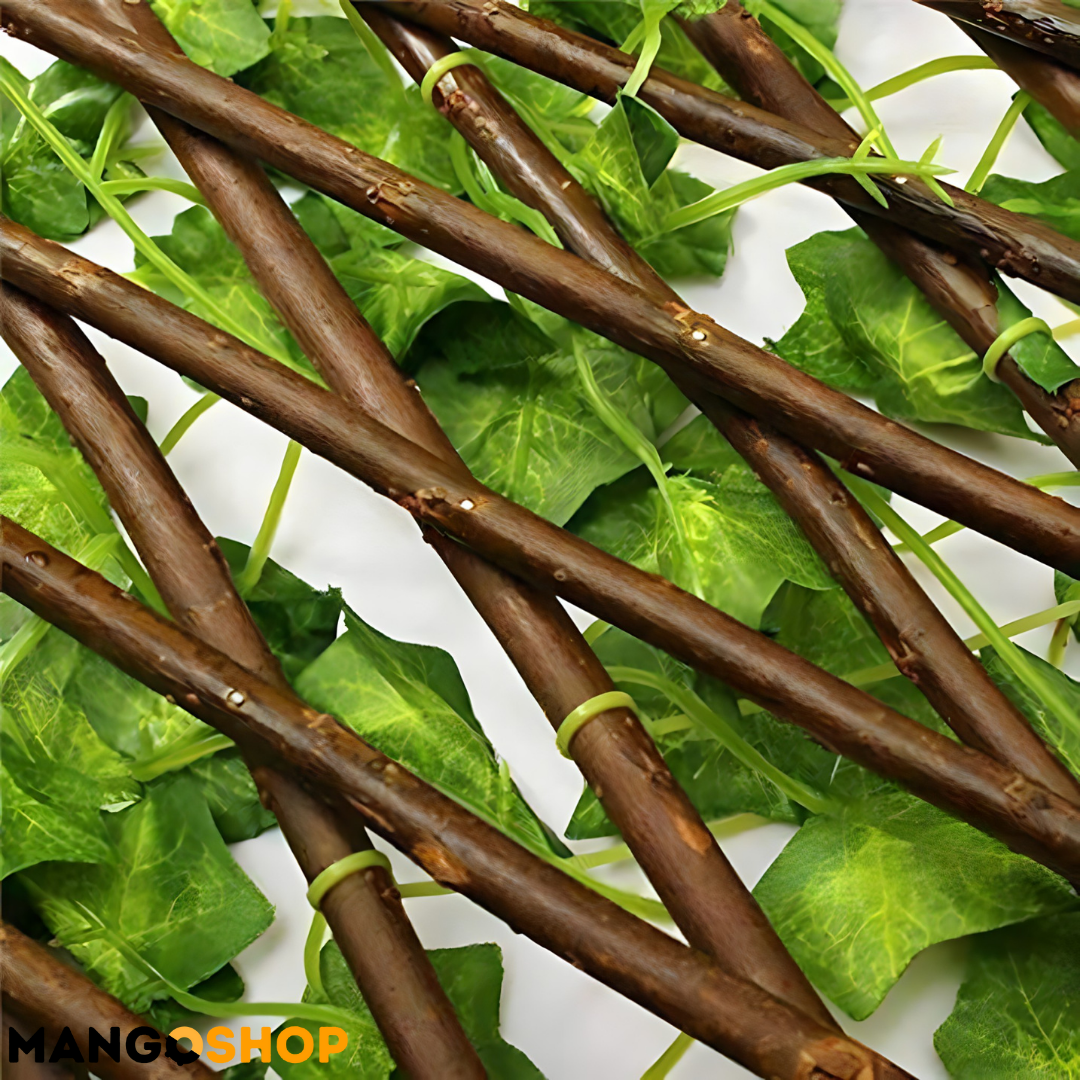 Prosiriva dekorativna bastenska ograda od lisca - za terasu i vrt - rs-mangoshop.com