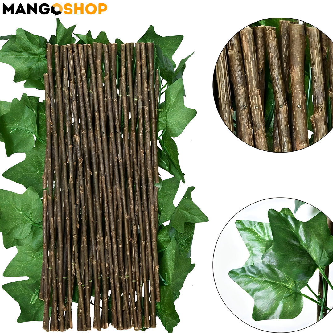 Prosiriva dekorativna bastenska ograda od lisca - za terasu i vrt - rs-mangoshop.com