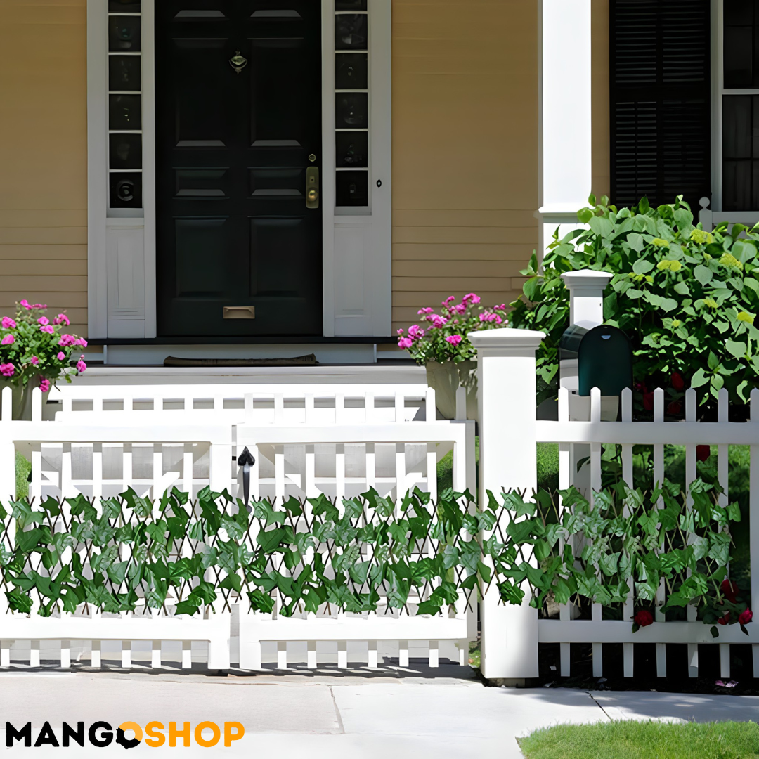 Prosiriva dekorativna bastenska ograda od lisca - za terasu i vrt - rs-mangoshop.com