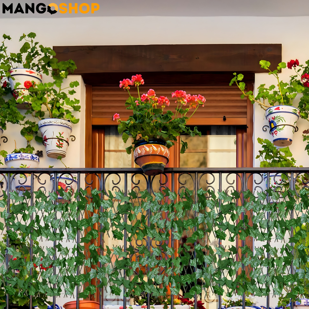 Prosiriva dekorativna bastenska ograda od lisca - za terasu i vrt - rs-mangoshop.com