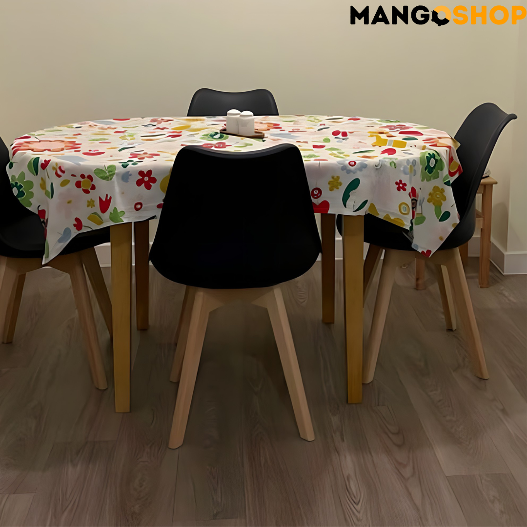 Retro stolica sa drvenim nogama - rs-mangoshop.com
