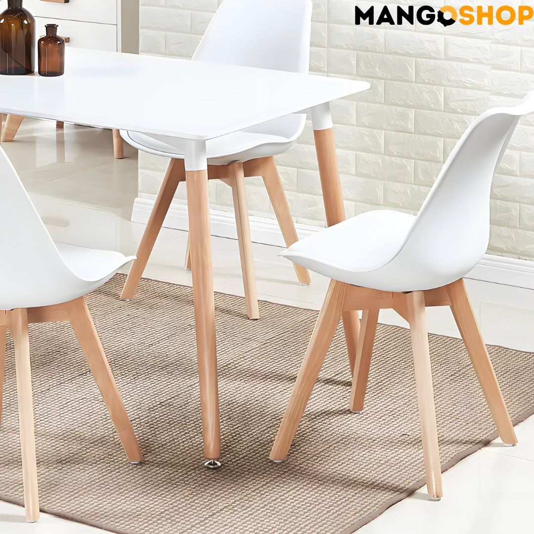 Retro stolica sa drvenim nogama - rs-mangoshop.com