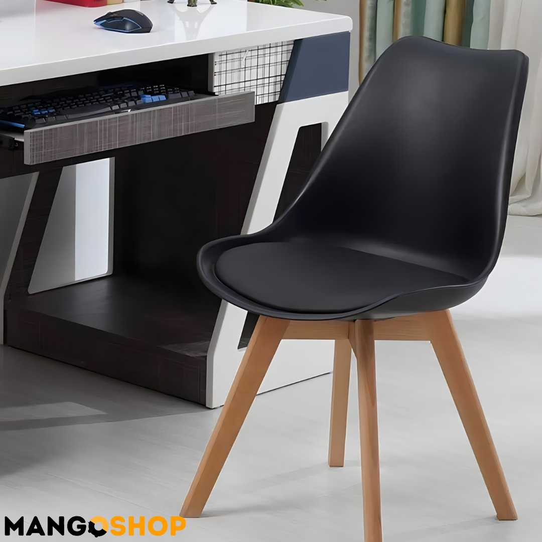 Retro stolica sa drvenim nogama - rs-mangoshop.com