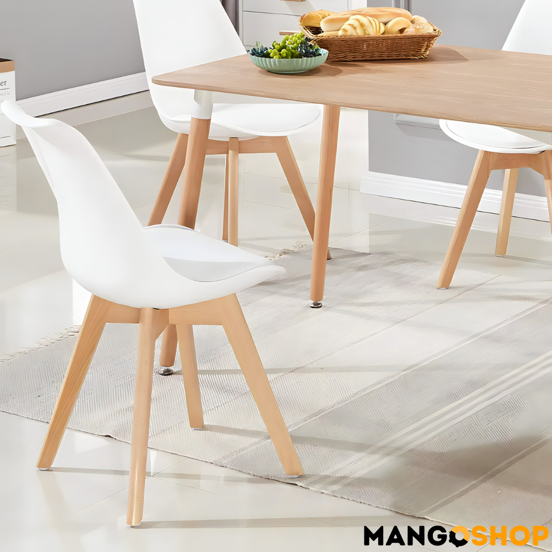 Retro stolica sa drvenim nogama - rs-mangoshop.com