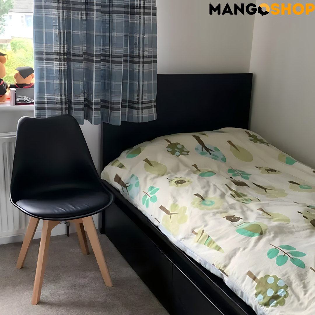Retro stolica sa drvenim nogama - rs-mangoshop.com