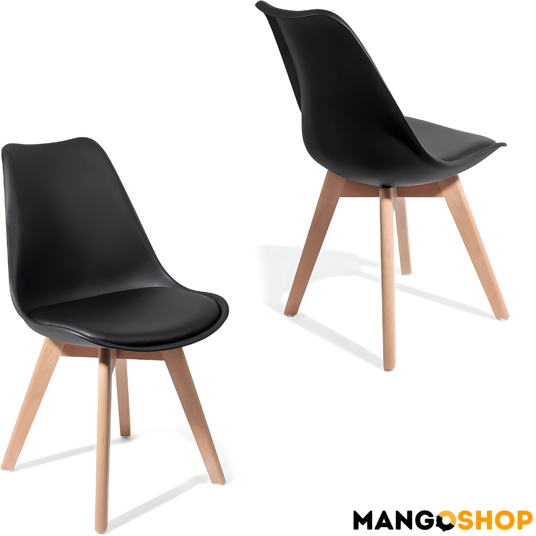 Retro stolica sa drvenim nogama - rs-mangoshop.com