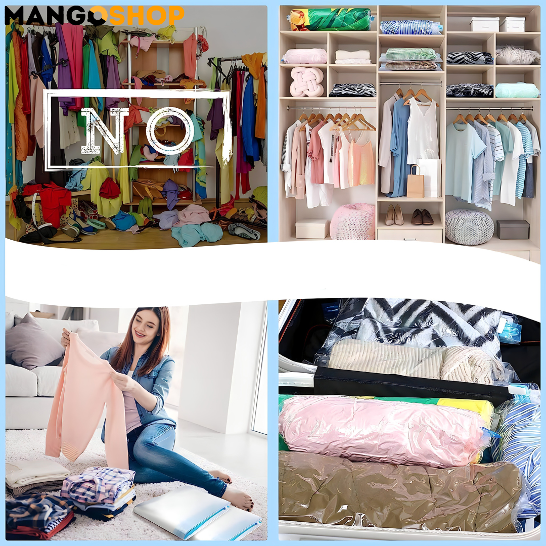 Samokompresione vakuumske kese – usteda prostora bez usisivaca - rs-mangoshop.com
