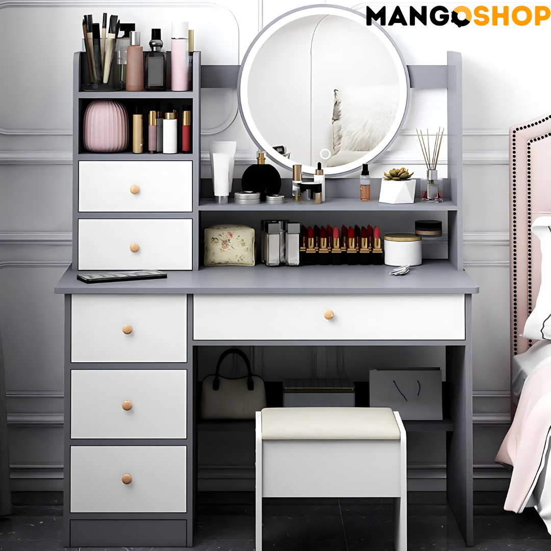 Stocic za sminkanje sa ogledalom - rs-mangoshop.com