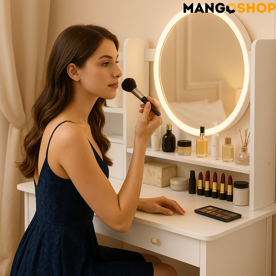 Stocic za sminkanje sa ogledalom - rs-mangoshop.com