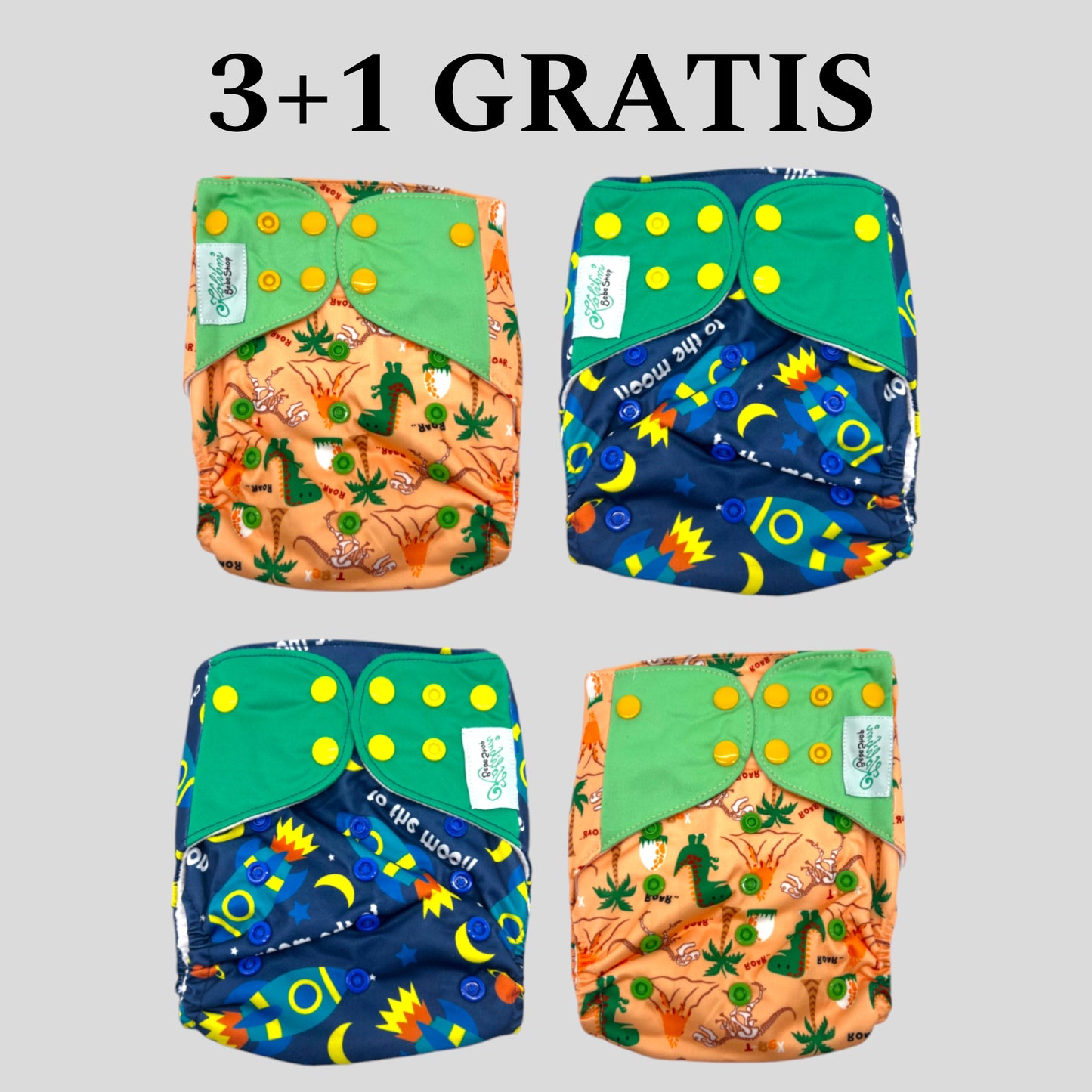 Superupijajuce gacice za odvikavanje sa uloskom 3+1 GRATIS (set za decake) - rs-mangoshop.com