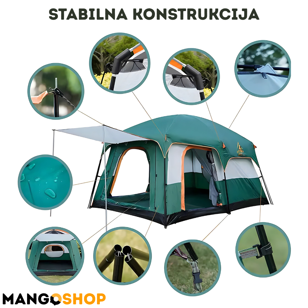Veliki sator sa odvojenim sobama - rs-mangoshop.com