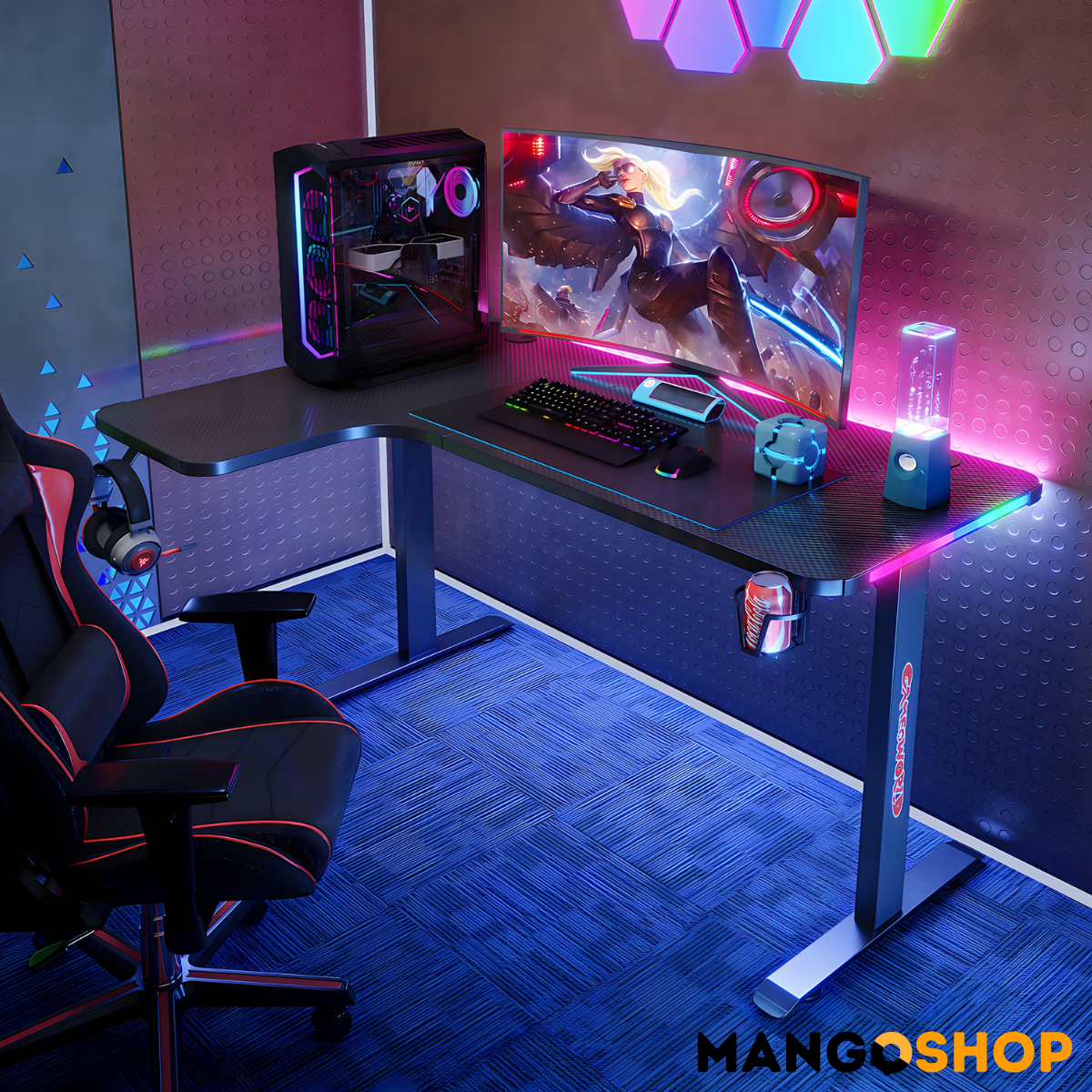 VortexLight RGB gaming sto - ugaoni - rs-mangoshop.com