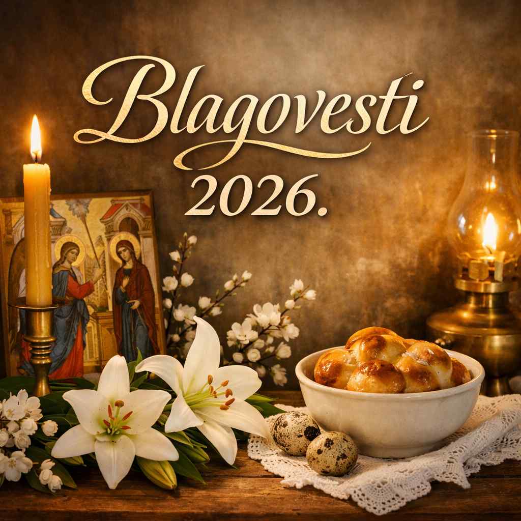 Blagovesti 2026 ideje za slavsku dekoraciju i poklone domaćinu
