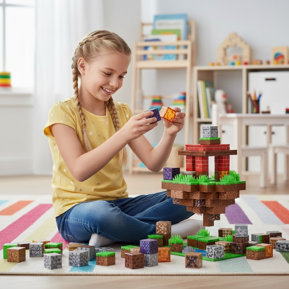Minecraft magnetne kocke – Savršen edukativni poklon za decu