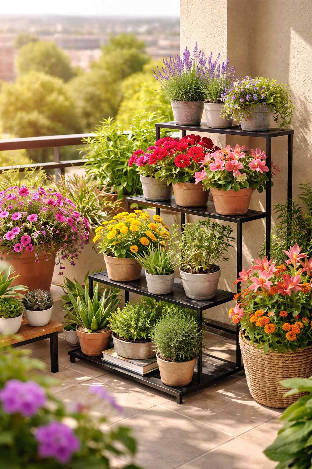 Najbolje biljke za sunčanu terasu