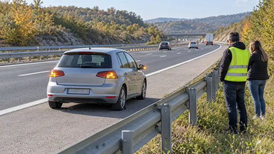 Pukla guma na autoputu: šta da radite u prvih 60 sekundi i posle