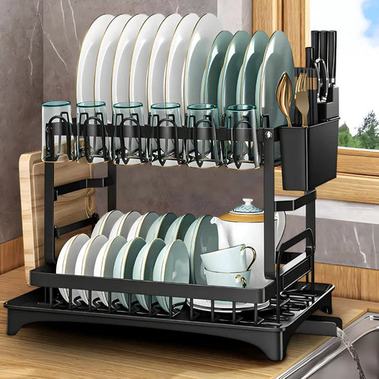 Kako uštedeti prostor u kuhinji? - Cediljka za sudove iz Mango shopa je izuzetno praktična!