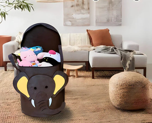 Korpa za izgračke na akciji u Mango Shopu - Slična Ikea i Aksa korpama