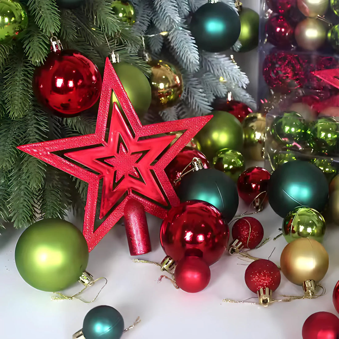 Kugle za jelku - Koju veličinu i boju kugli izabrati?