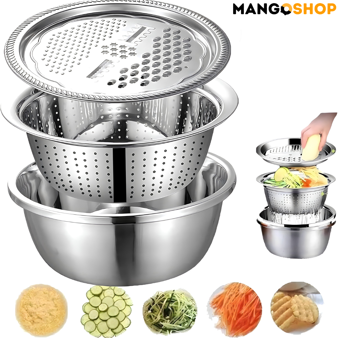 3u1 Cinija, cediljka i rende - rs-mangoshop.com