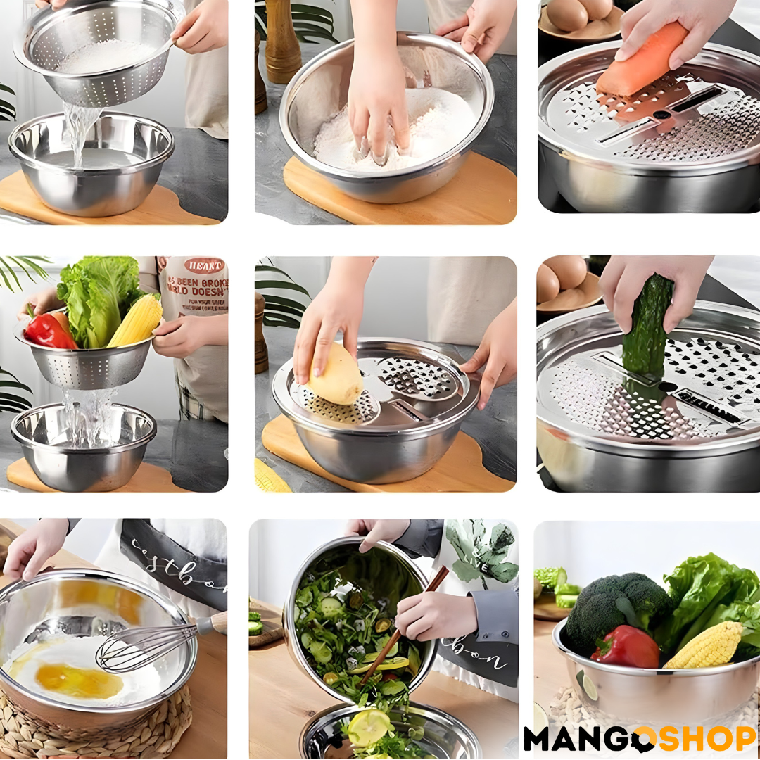 3u1 Cinija, cediljka i rende - rs-mangoshop.com