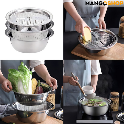 3u1 Cinija, cediljka i rende - rs-mangoshop.com
