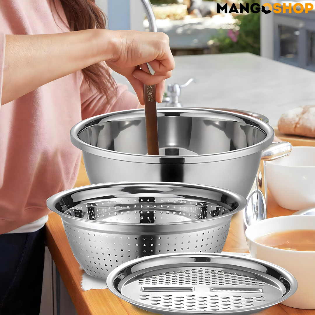 3u1 Cinija, cediljka i rende - rs-mangoshop.com