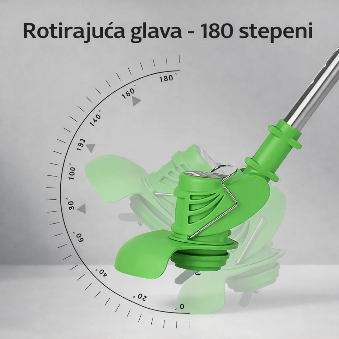Aku trimer za travu sa 2 baterije - rs-mangoshop.com
