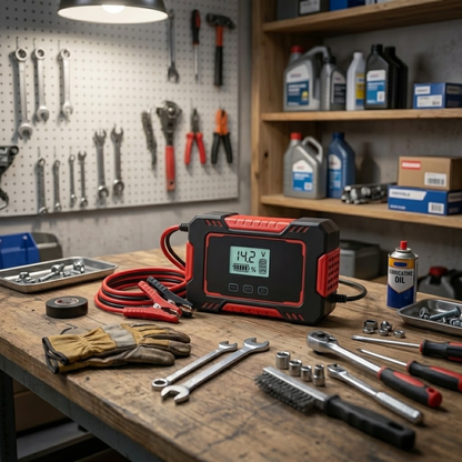 Automatski punjač za akumulator - 12V - 6A
