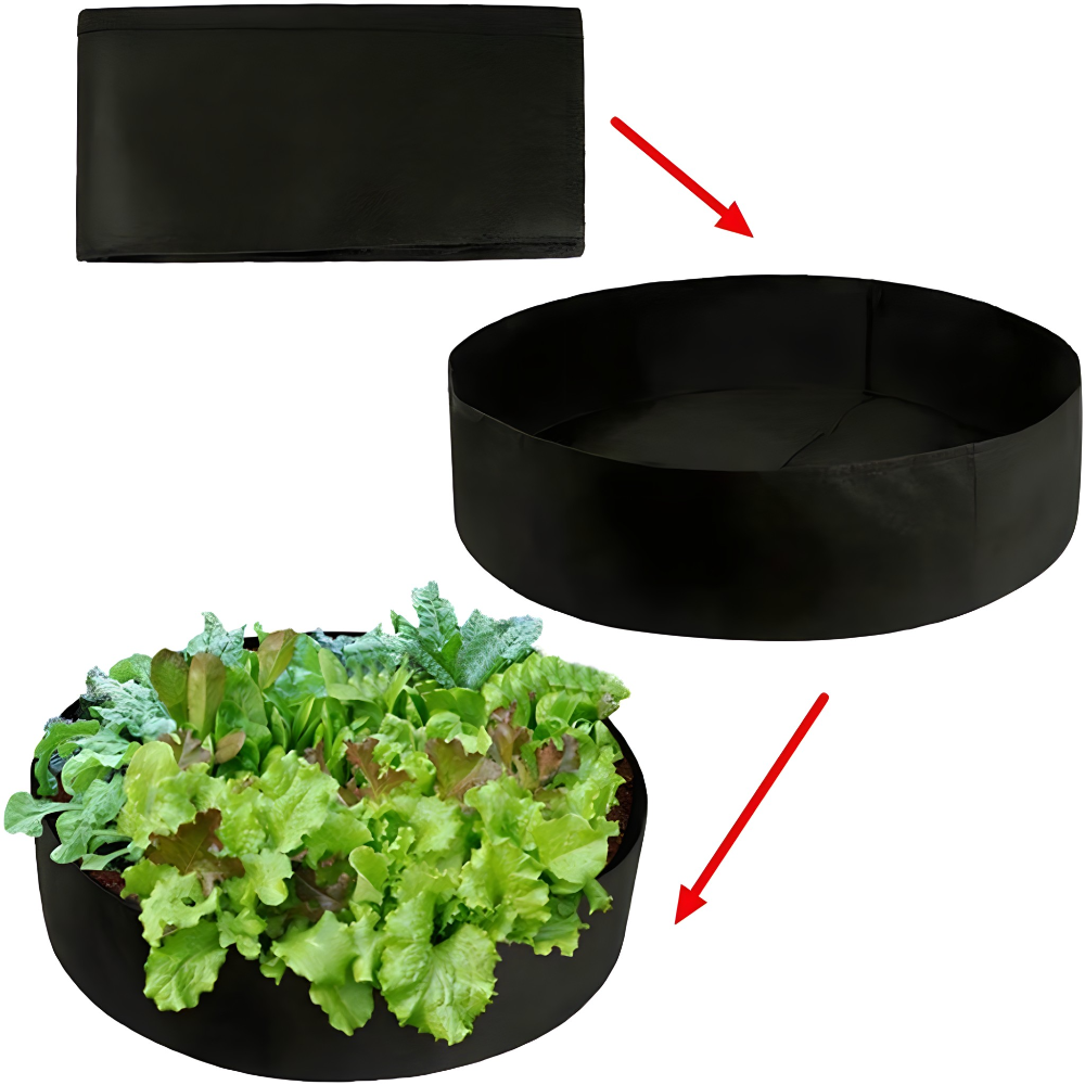 Bastenska vreca od tkanine - Platnena povisena leja za sadjenje raznih biljaka - rs-mangoshop.com