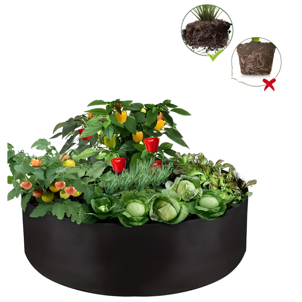 Bastenska vreca od tkanine - Platnena povisena leja za sadjenje raznih biljaka - rs-mangoshop.com