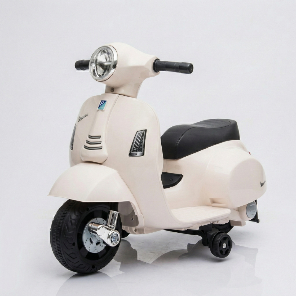 Bela Vespa bočno