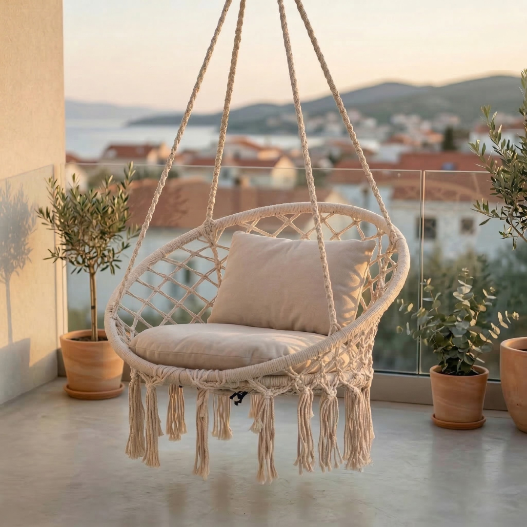 Boho ljuljaška za sedenje - rs-mangoshop.com
