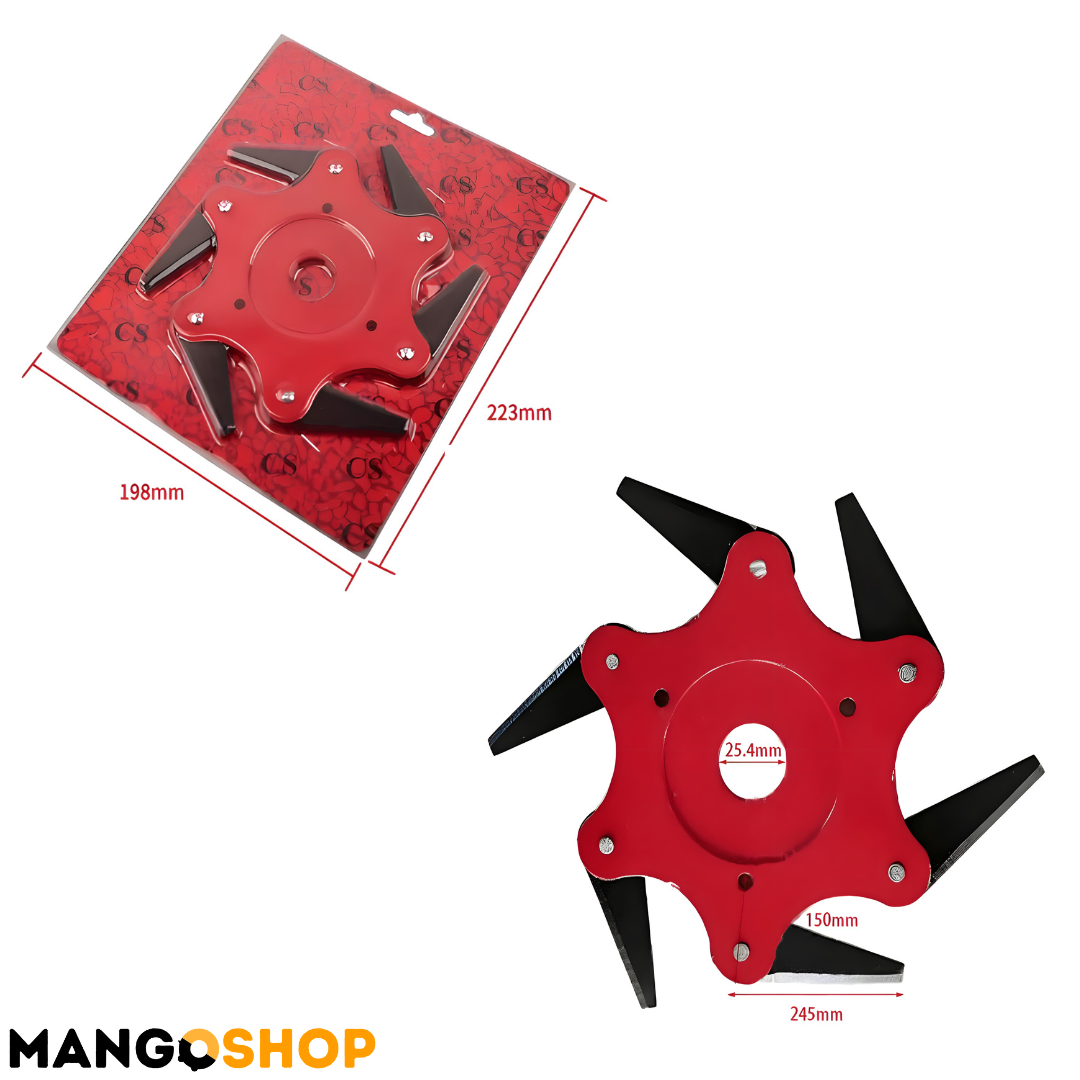 Celicni nastavak za trimer sa 6 ostrica - rs.mangoshop.com