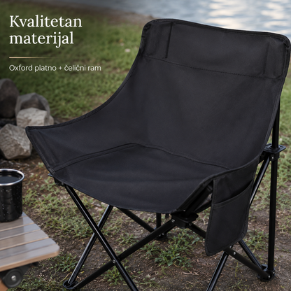 Sklopiva kamp stolica 1+1 GRATIS
