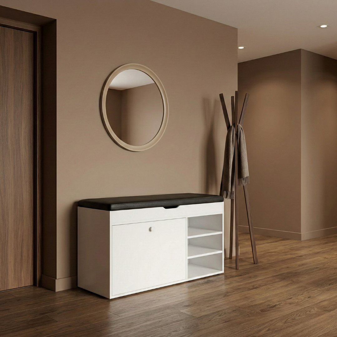 Cipelarnik sa tapaciranim sedištem - rs-mangoshop.com