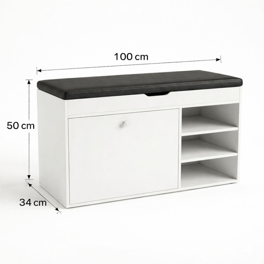 Cipelarnik sa tapaciranim sedištem - rs-mangoshop.com