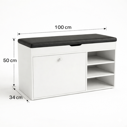 Cipelarnik sa tapaciranim sedištem - rs-mangoshop.com