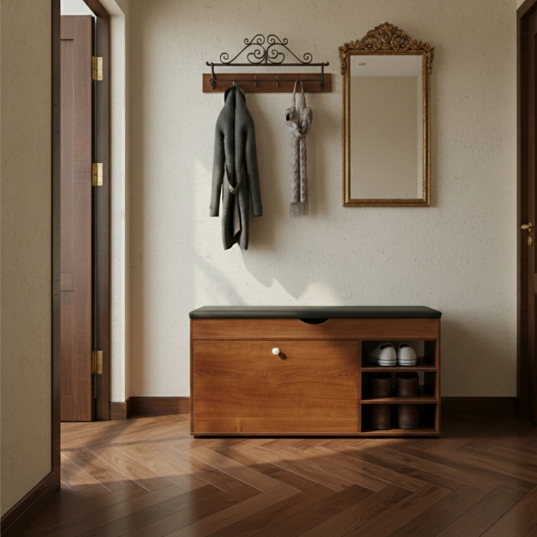 Cipelarnik sa tapaciranim sedištem - rs-mangoshop.com