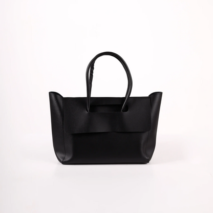 Crna sofisticirana torba na preklop KA014 - rs-mangoshop.com