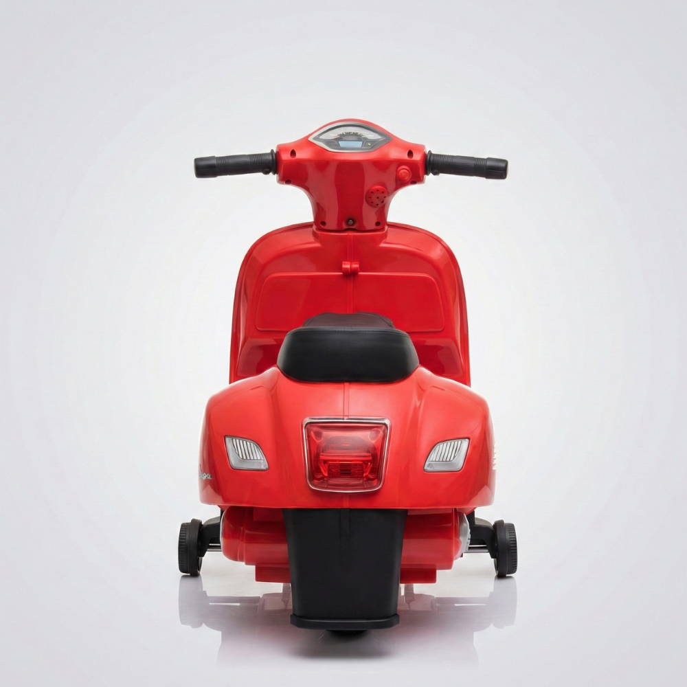 Crvena Vespa detalj