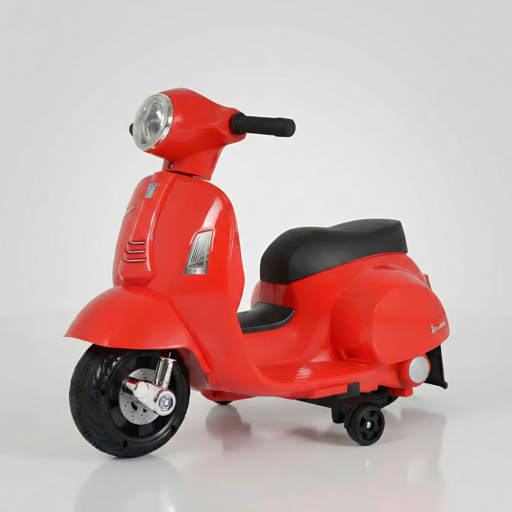 Crvena Vespa bočno